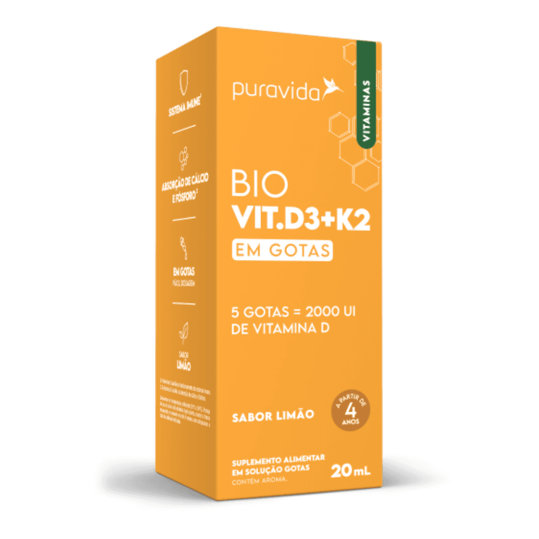 Imagem do Bio Vit D3 + K2